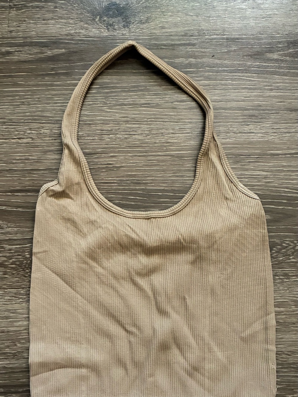 Ribbed Halter Top
